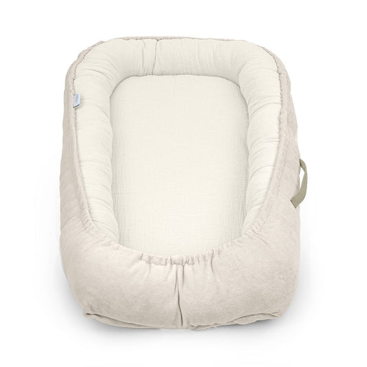 Cotton Color Cuna Nido Colecho Bebe Muselina Cotton Albero Mio | Muselina & Velour Para Que Se Sienta Arropado Desde El_0