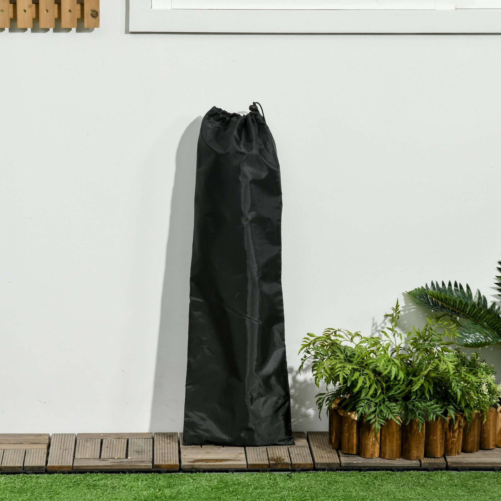 Pawhut Cama Elevada Para Mascotas Portátil Con Toldo Extraíble Exterior 92x76x90_4