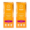 Embalagem de 2x Tinta Loira Mel Sunrise, Khadi, 100 g