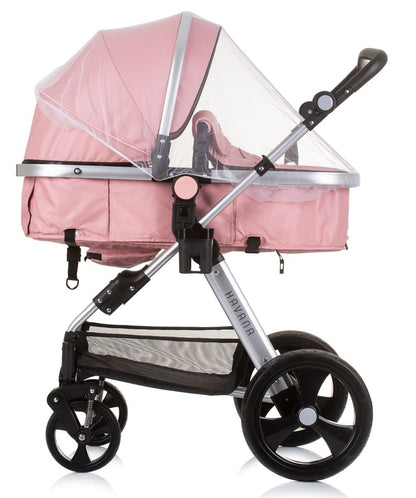 Carrito De Bebé Havana Trio Convertible Hasta 22 Kg Con Bolso Y Mosquitera Flamingo_3
