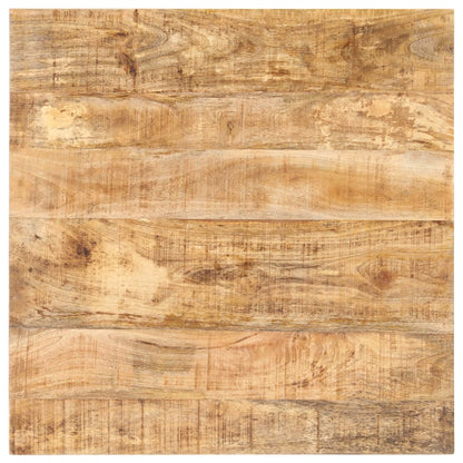 Mesa De Bistró Cuadrada Madera De Mango Rugosa 70x70x75 Cm_1