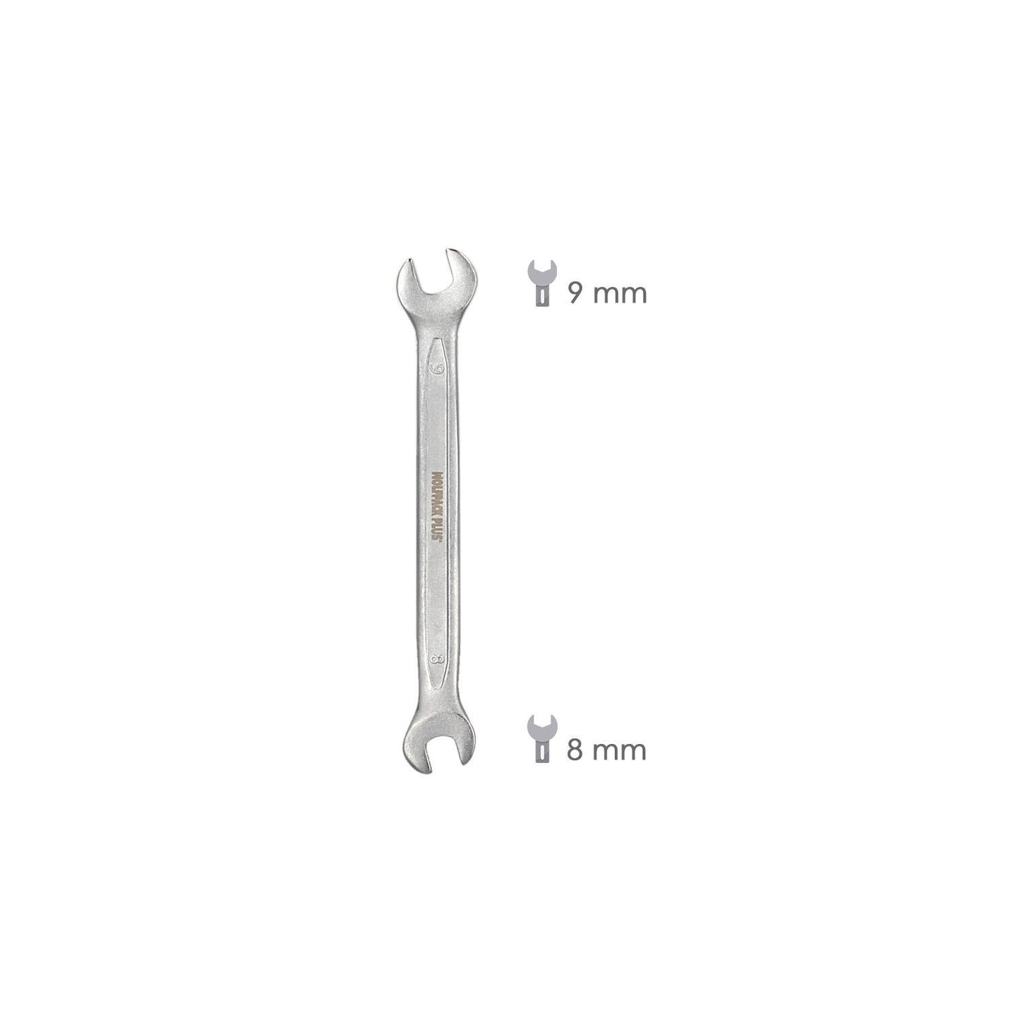 Llave Fija Plus Acero Cromo Vanadio 8x9 Din 3110. Llave Fija, Llave Fija Doble_1
