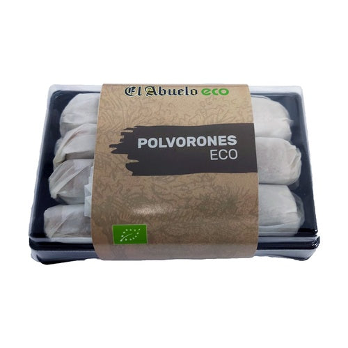 Polvorones de amêndoa artesanais biológicos El Abuelo, 200 g
