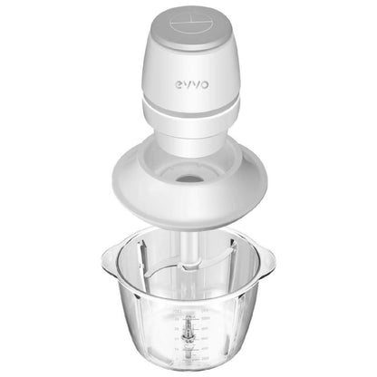 Evvo Picadora Eléctrica Tasty Chop - 400w, 5500rpm, 1 Litro, Trocea, Tritura Y Pica Todo Tipo De Alimentos_2