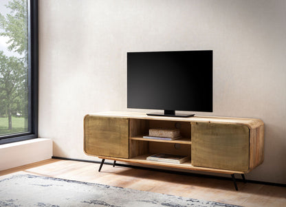 Mueble De Tv Elegante Y Minimalista Modelo Wl7.232_2