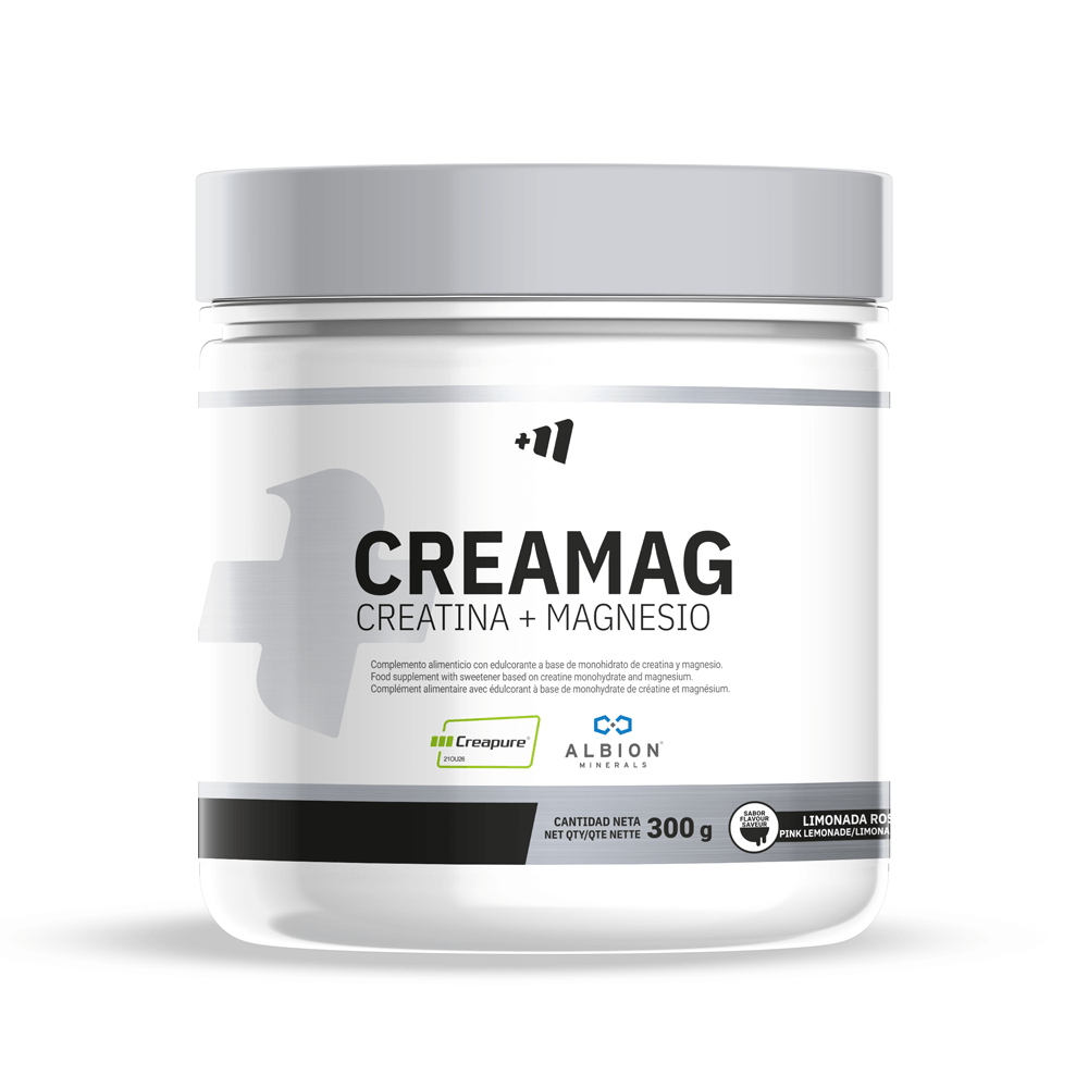 Creamag Creatina (creapure®) + Magnesio Albion® - 300g - Limonada Rosa - Descanso - Masmusculo_0