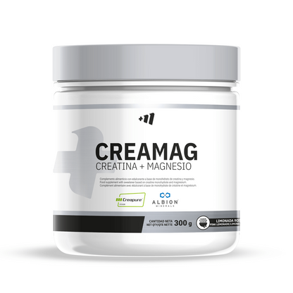Creamag Creatina (creapure®) + Magnesio Albion® - 300g - Limonada Rosa - Descanso - Masmusculo_0