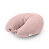 Almofada de amamentação em musselina de fibra de silicone cor-de-rosa com fibras de silicone