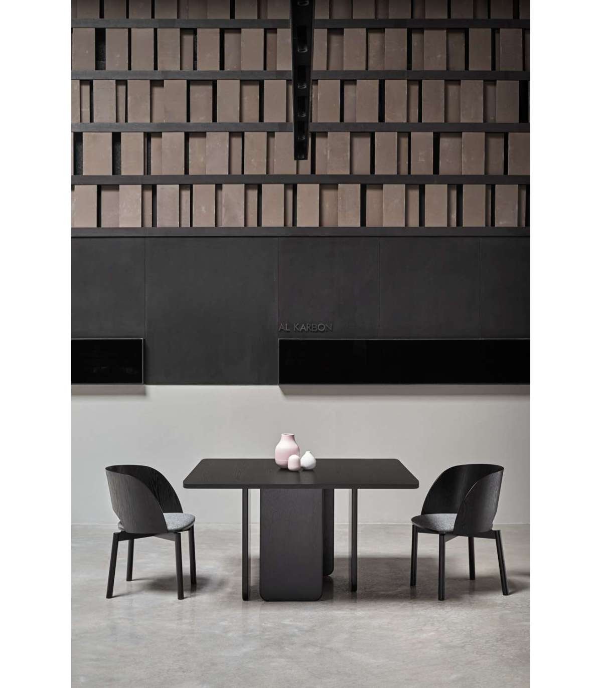 Mesa Cuadrada Para Cocina O Comedor Modelo Arq Acabado Negro, 137cm(ancho) 75cm(alto) 137c_0