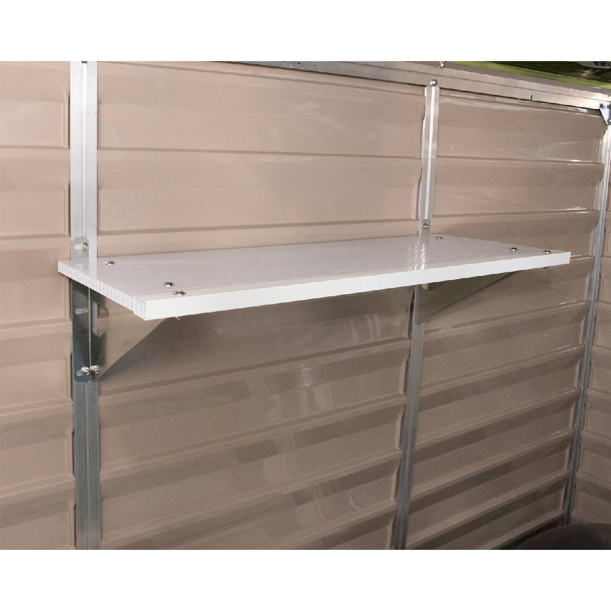 Suporte para barracão com claraboia/dossel Rubicon