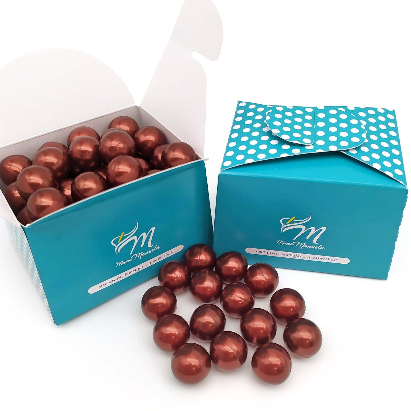 Caja 70 Perlas De Baño Con Aroma A Vainilla - Con Aceite De Soja - Hidrata, Suaviza Y Perfuma La Piel - Forma Bola_0