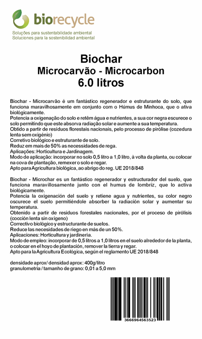 Biochar Microcarbon - 6.0 L_1