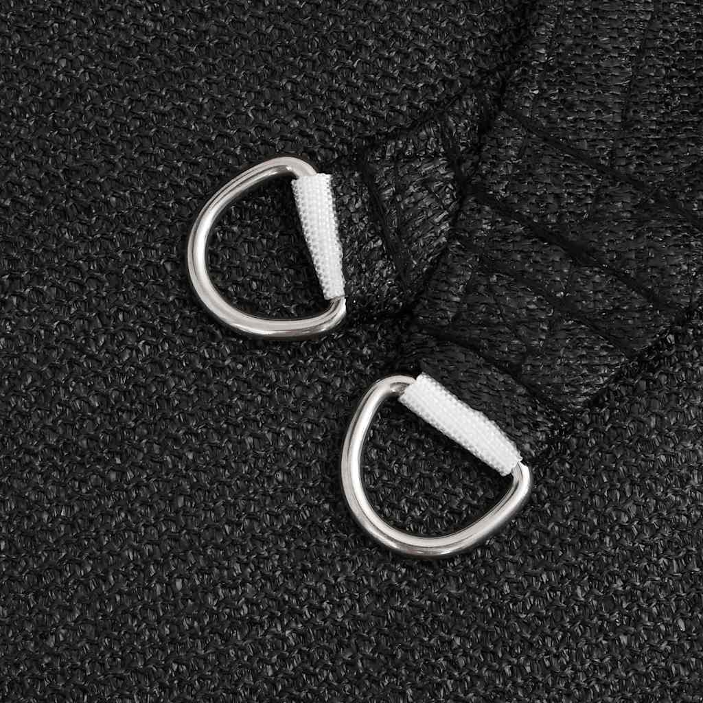 Toldo De Vela Trapecio Hdpe Negro 160 G/m² 4/5x4 M_3
