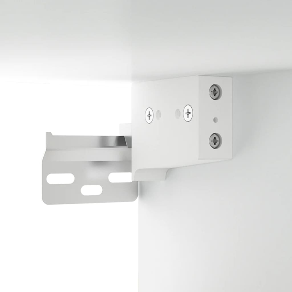 Armario Colgante De Pared Blanco 69,5x32,5x90 Cm / Vetonek_3