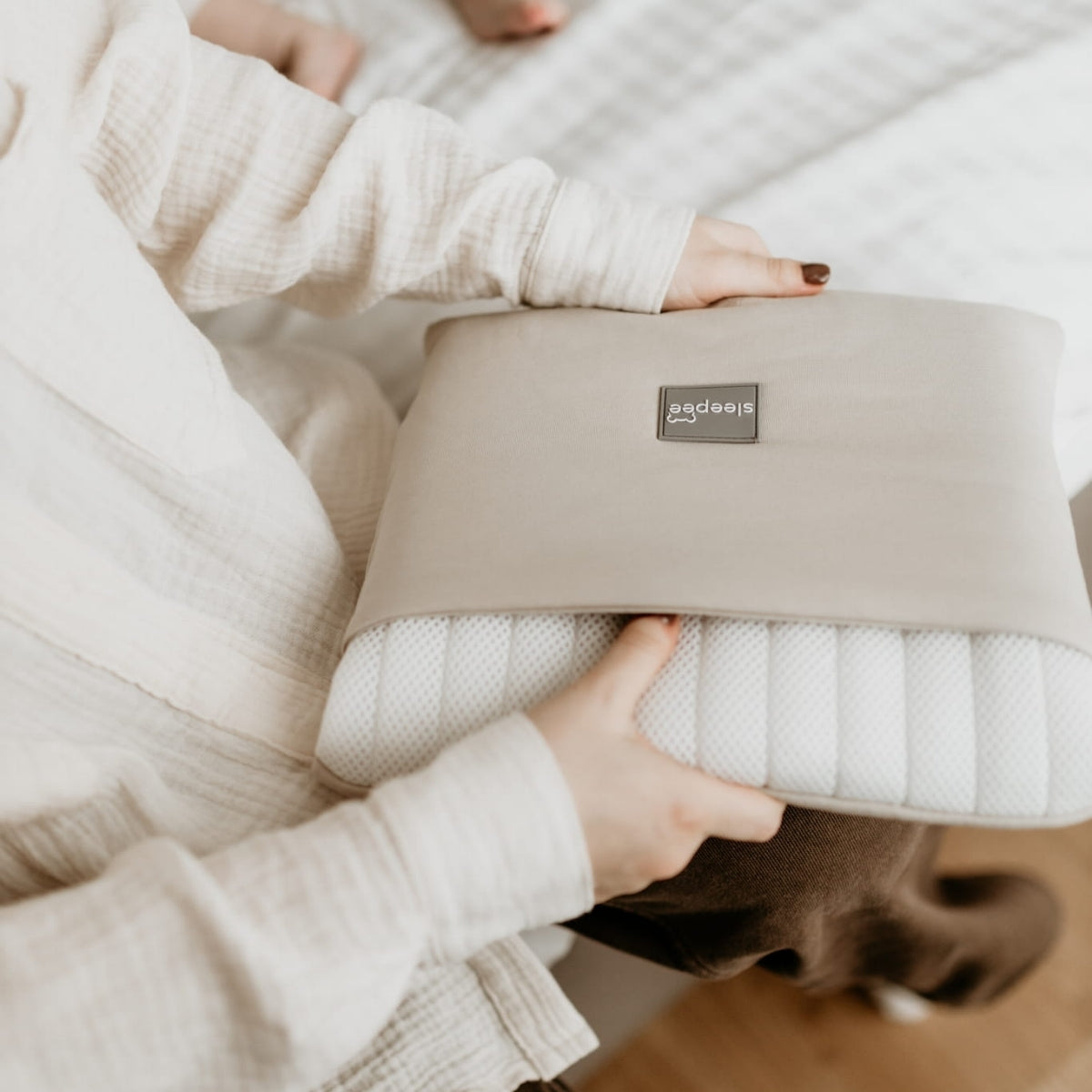 Cambiador Portátil De Viaje Bebé Sand_4