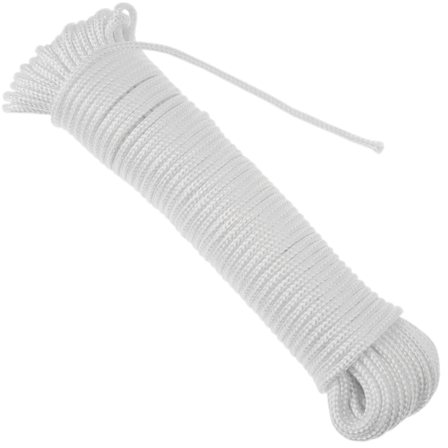 Cuerda Trenzada De Poliéster 10 M X 3 Mm Blanca_4