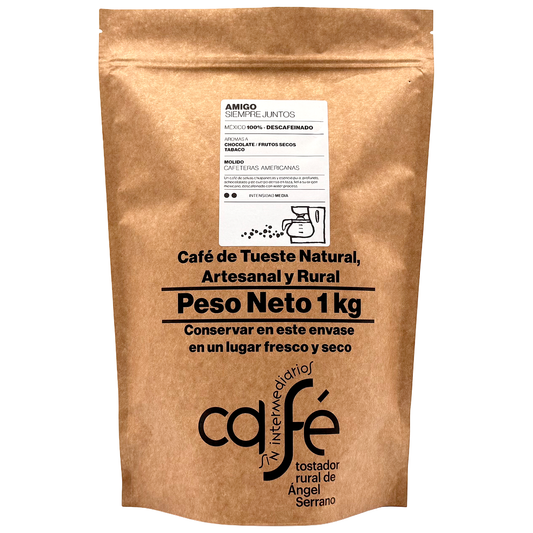 Cafe Sin Intermediarios Café Descafeinado Amigo Molido Americana 1 Kg_0