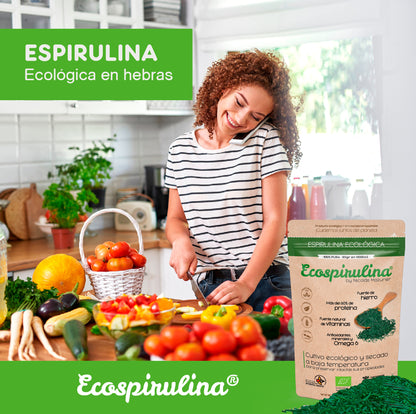 Espirulina Ecológica En Hebras Cultivada En España Ecospirulina 80 G_2