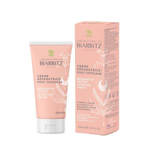 Creme pós-tatuagem reparador de algas Sendatu 100 ml Biarritz