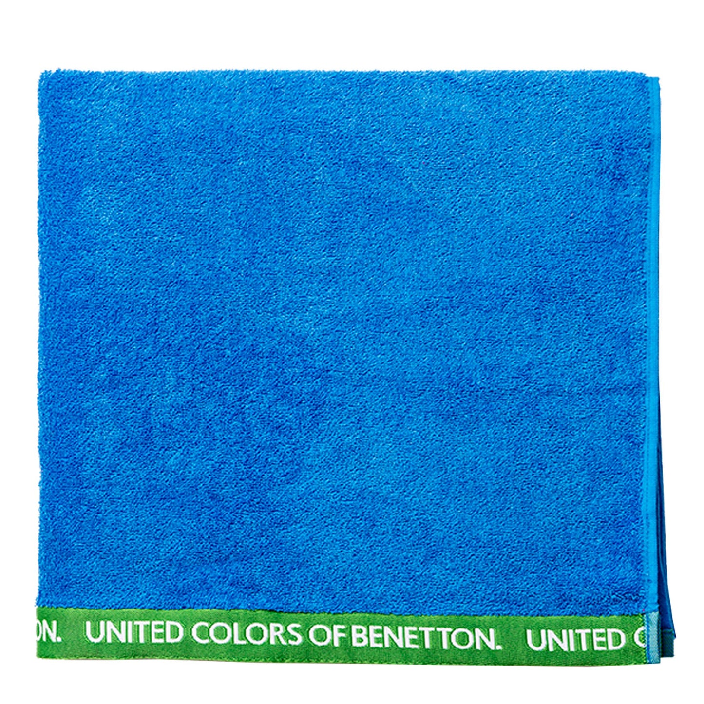 Toalla De Playa Azul 90x160 Benetton._1