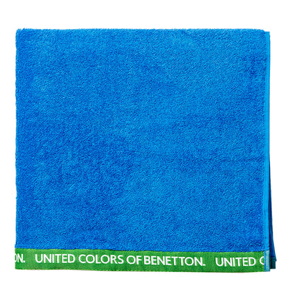 Toalla De Playa Azul 90x160 Benetton._1