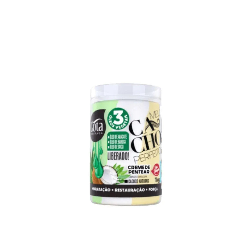 Crema De Peinar 3 Aceites Vegetales Gota Dourada 1000ml_0