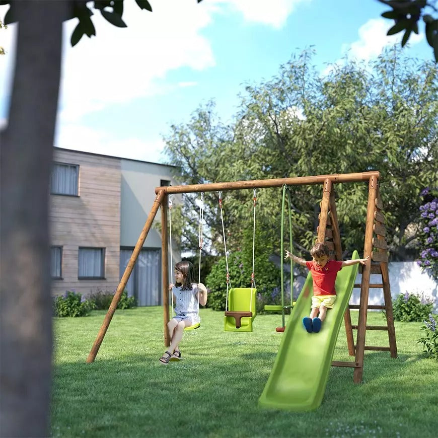 Parque infantil Tulipe Soulet com escorrega