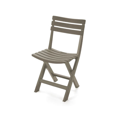 Pack 2 Sillas De Exterior Plegables Hoku Polipropileno, Taupé, 44 X 78 X 41_5