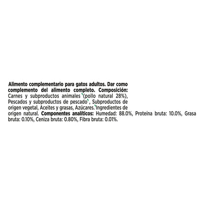 Sopa GOURMET Nature's Creations com guarnição natural de frango e vegetais 40g