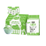 Pack de 6 Kit Cat Arena Eco SoyaClump - Areia para gatos de chá verde, 7 L