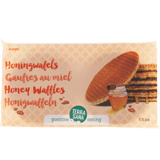 Wafels de mel 175 g Terrasana