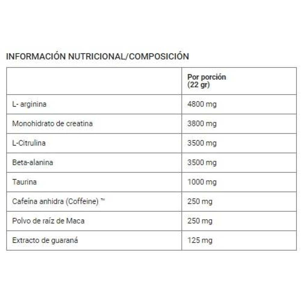 Pre-workout Impact 400 Gr_1