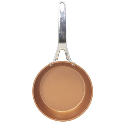 Batería De Cocina Sartén Ø16; Cazo Ø16; Y 2 Cacerolas Con Tapa: Ø24 Y Ø28x15 Cm, Aluminio Forjado, Inducción, Colecció Origen_4