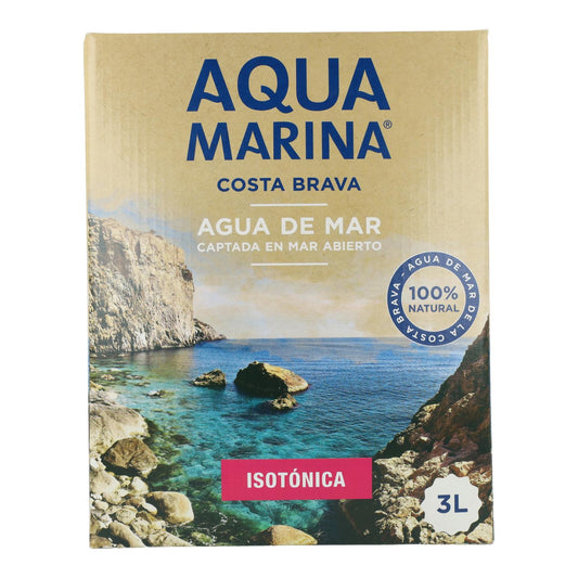 Água do mar isotónica B&amp;B Aquamarina 3 L.