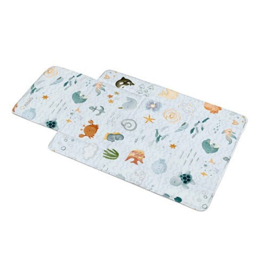 Cotton Color Cambiador Plegable De Viaje Plastificado Cotton Color Albero Mio | Cambia A Tu Bebé Fuera De Casa Sin_0