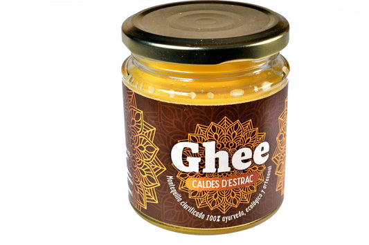 Ghee Manteiga Clarificada Artesanal Ayurveda Caldes D'Estrac Eco 250 ml.