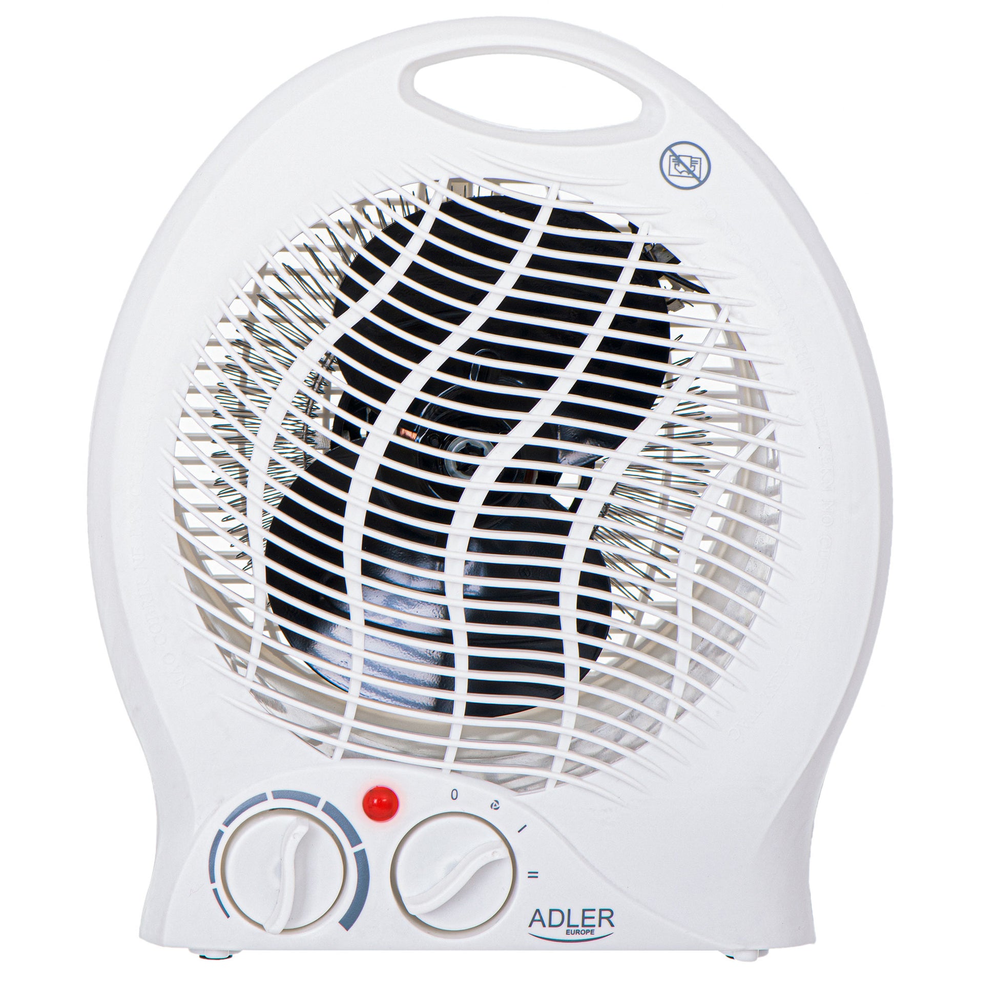 Calefactor Ventilador Aire Caliente / Frío, Termoventilador, 2 Niveles Temperatura, Termostato Adler Ad 7728, Blanco_4