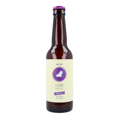 Cerveja Lluna Happy Trip sem glúten Cerveses Lluna 33cl