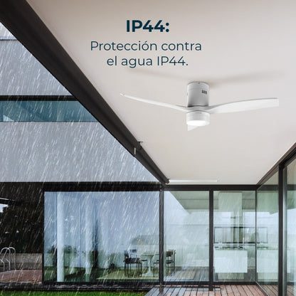 Cecotec Ventilador De Techo Con Luz Ventilador De Techo Energysilence Aero 5600 White Aqua Connected_4