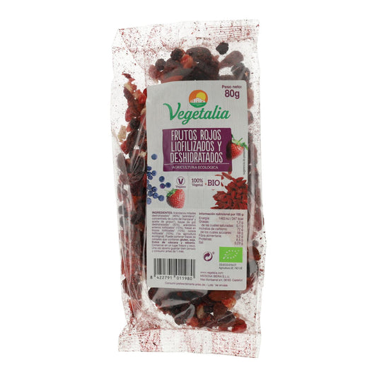 Mix de Frutos Vermelhos Liofilizados Bio 80G Vegetalia