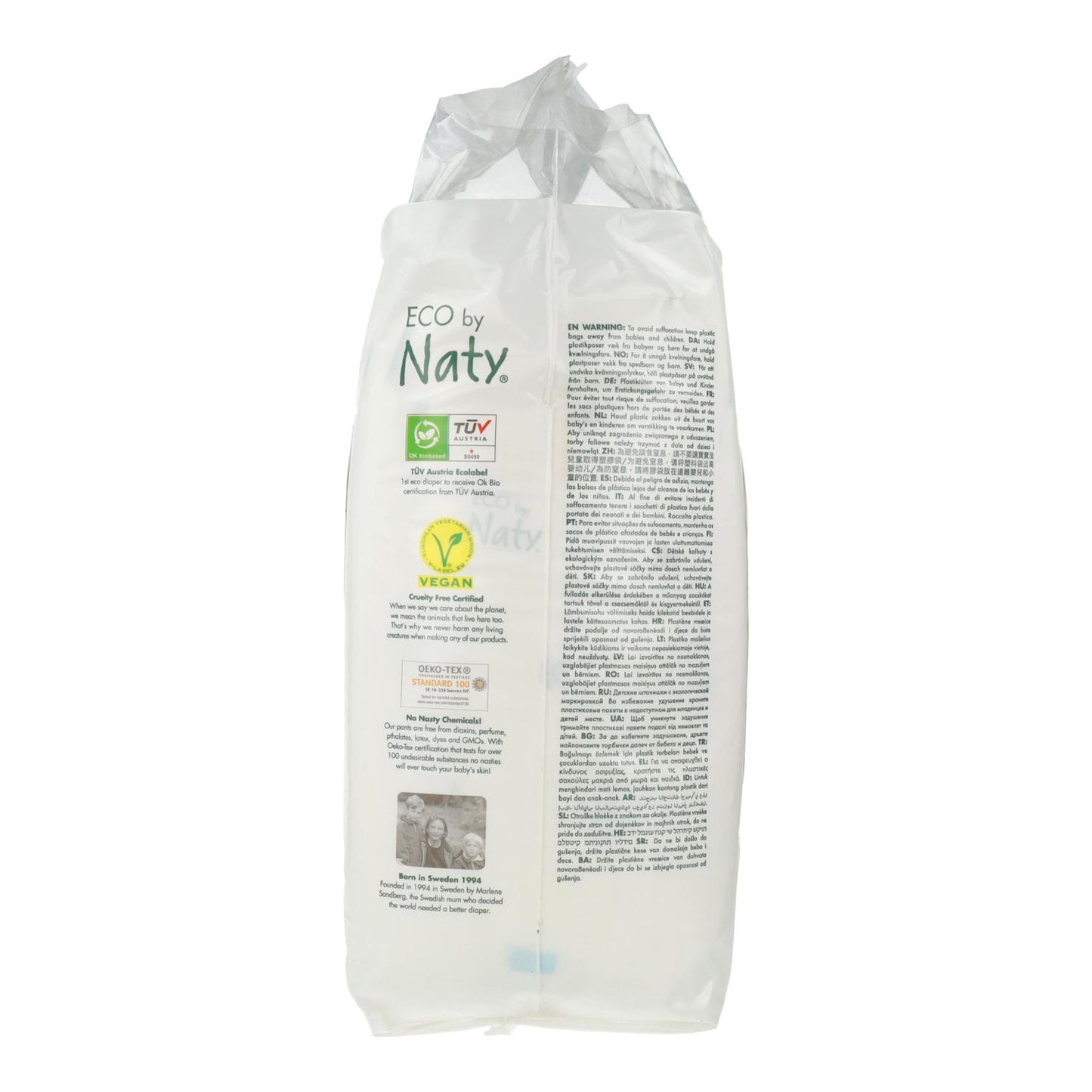 Cueca fralda nº 6 Naty 16+ kg, 18 unidades
