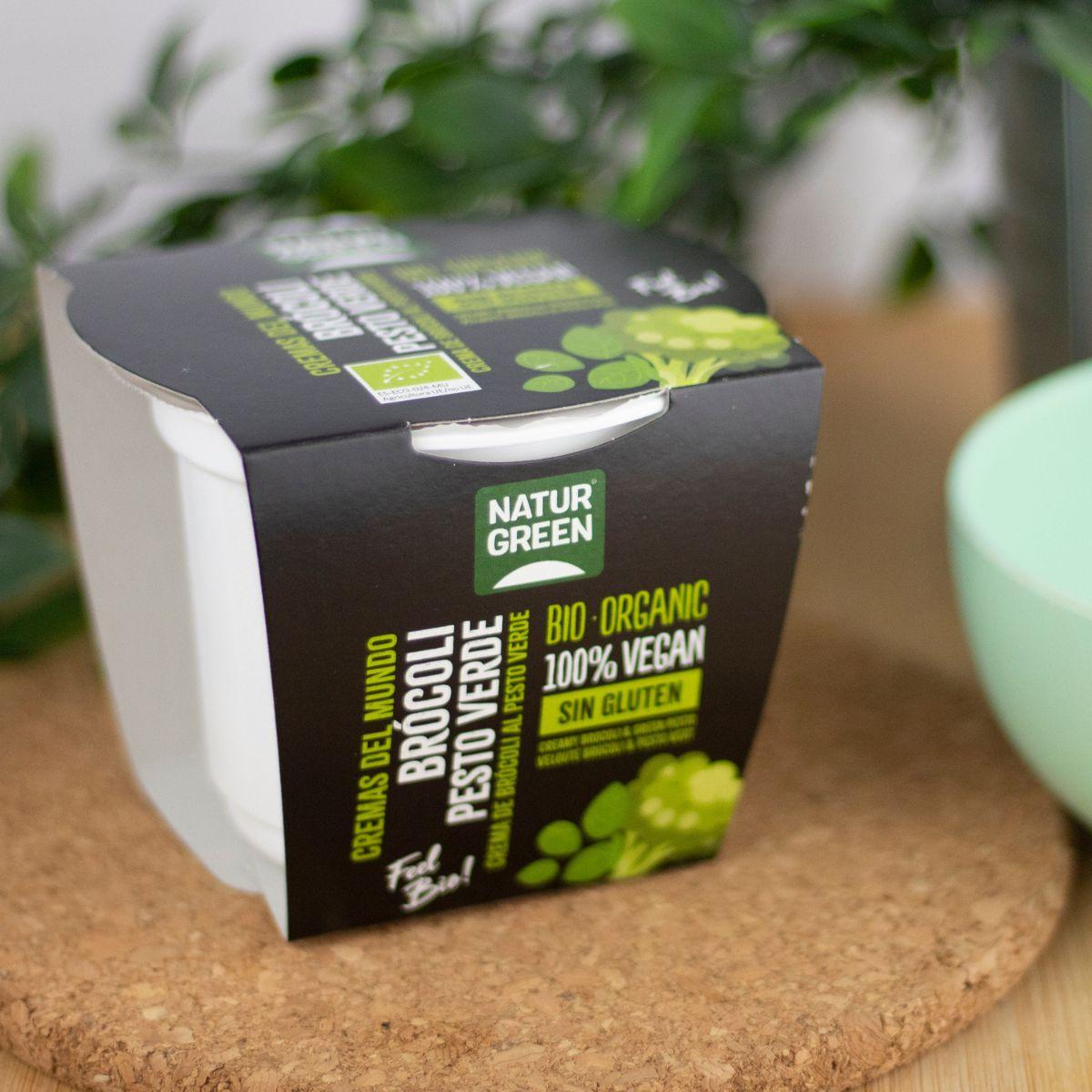 Creme de brócolos com pesto verde Naturgreen, 310 g