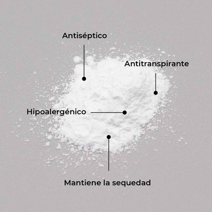 Desodorante Natural de Alumbre en Polvo para Pies Labnatur Bio 100 g | Control del Olor | Pies Secos y Frescos | Vegano_1