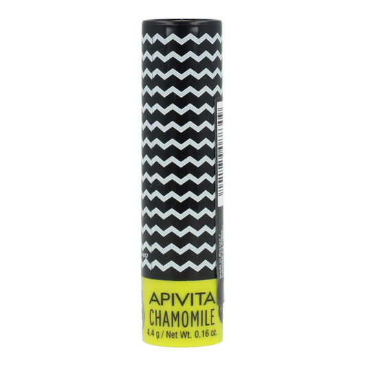 Bálsamo labial FPS 15 com camomila Apivita 4,4g Bálsamo labial FPS 15 com camomila Apivita 4,4g