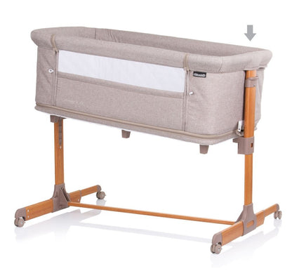 Cuna De Colecho Y Parque Mommy´n Me Beige Wood_4
