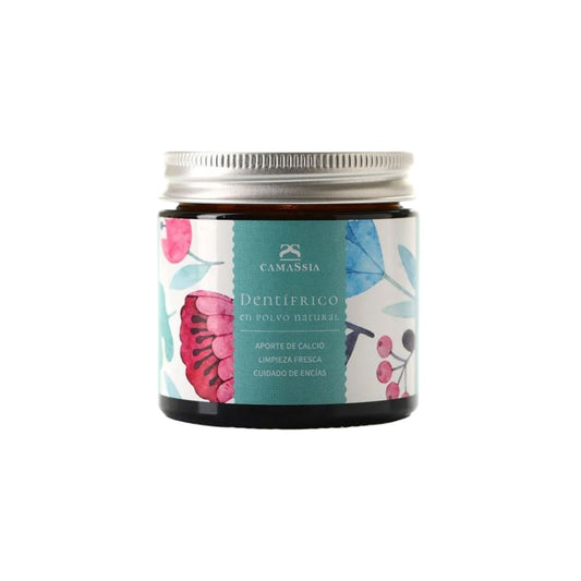 Pasta de dentes em pó natural, Camassia, 20 g
