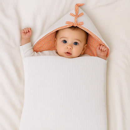 Nido De Bebé  En Algodón Bio Blanco_4