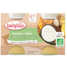 Bebida de Iogurte Vegetal Manga, Ananás e Coco 2x130g, Babybio