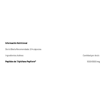 Peptide Pepform Tryptophan 90 Caps_1
