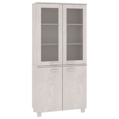 Aparador Hamar Madera De Pino Maciza Blanco_1